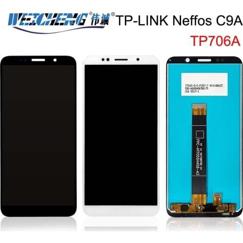 5.45'' For TP-LINK Neffos C9A TP706A LCD Display Touch Screen Digitizer Assembly For TP-LINK C9A Display