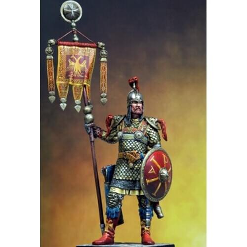 1/24 Scale Unpainted Resin Figure Byzantine Standard Bearer collection figure
