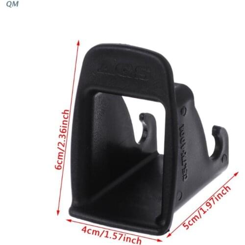 1 Pair Car Baby Seat ISOFIX Latch Belt Connector Guide Groove 13MF