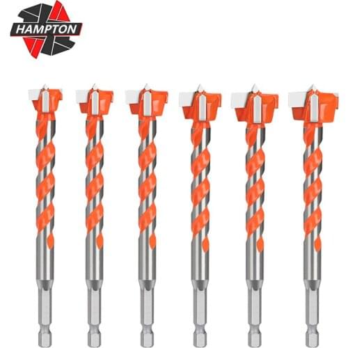 1pc 6.35mm Shank 125mm Lengthen Auger Drill Bits Woodworking Hole Opener Saw Wood Hole Wooden Cutter for Hinge Window Alloy Lock