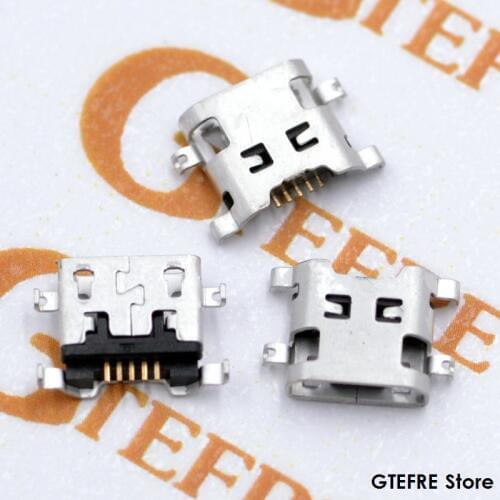 10pcs Micro USB 5pin B type Female Connector For Mobile Phone Micro USB Jack Connector 5 pin Charging Socket