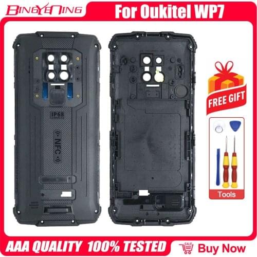 100% New Original Battery Cover For Oukitel WP7 Protective Back case Repair Replacement Accessories Parts Phone Accessory