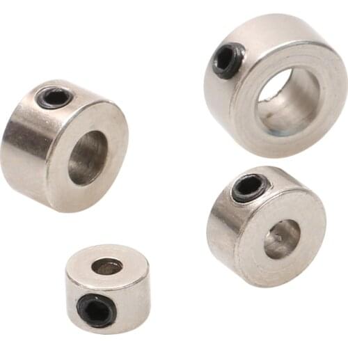 15pcs 2.1mm 3.1mm 4.1mm 5.1mm Metal Set Wheel Collar Lock Locker Axle/Shaft Landing Gear Stopper for RC Model Boat DIY Airplane