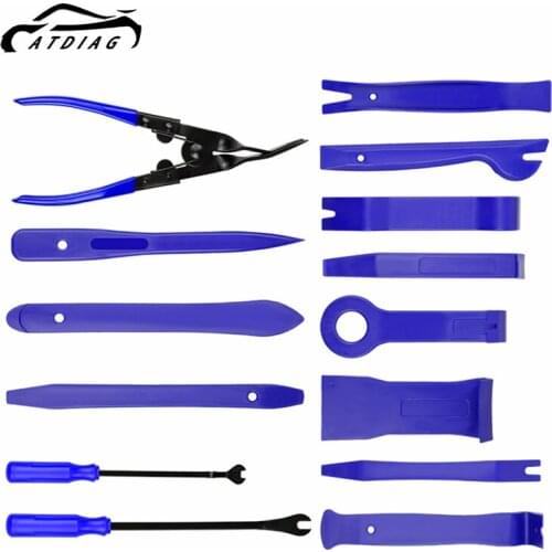 2021 Hot Sale 19 Pcs Pry Disassembly Tool Auto Car Audio Dash Tirm Panel Installer Dashboard Removal Opening Repair Tools Kit