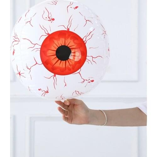 1/3pcs 22inch 4D Foil Balloon Blue Eye Halloween Decoration Balloons Horror Theme Party Supplies Children Kids Toys