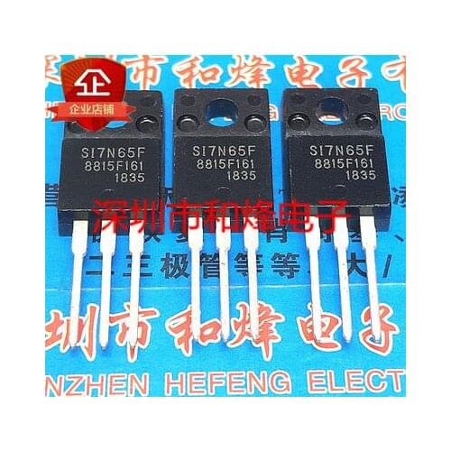 Free shipping 50PCS SI7N65F TO-220F S17N65F Automotive IC Chips,Integrated Circuitr ICs