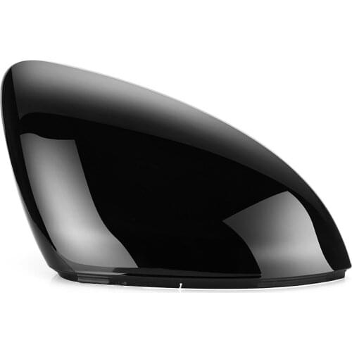 Black Side Wing Mirror Cover for VW Golf 7.5 MK7 7 GTD R GTI 6 Passat B7 CC Scirocco E-GOLF Polo 6R 6C MK6 Cap for Jetta 6 MKVI