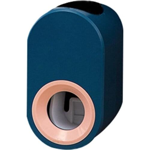 1 Set Toothpaste Dispenser Automatic Wall Mounted Waterproof Compact Design Convenient Sturdy Toothpaste Squeezer for Bathroom