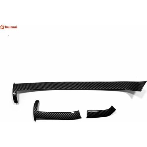 For Hyundai Tucson NX4 2021 2022 Carbon Fiber Interior Middle Panel Center Control Cover trim Car Accessories LHD