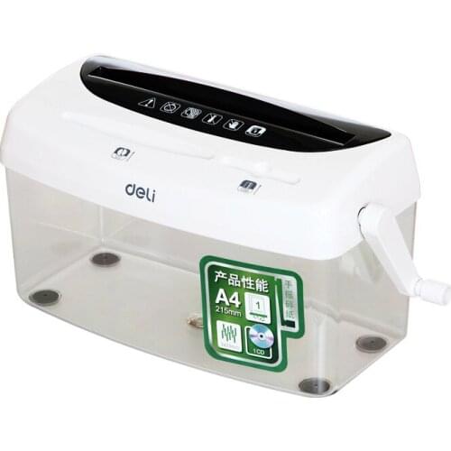 Shredder 9935 hand operated manual shredder mini home business office shredder credit card disc Manual