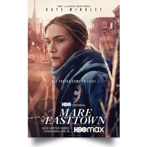 Mare of Easttown MOVIE Picture Art Film Print Silk Poster for Your Home Wall Decor 24x36inch
