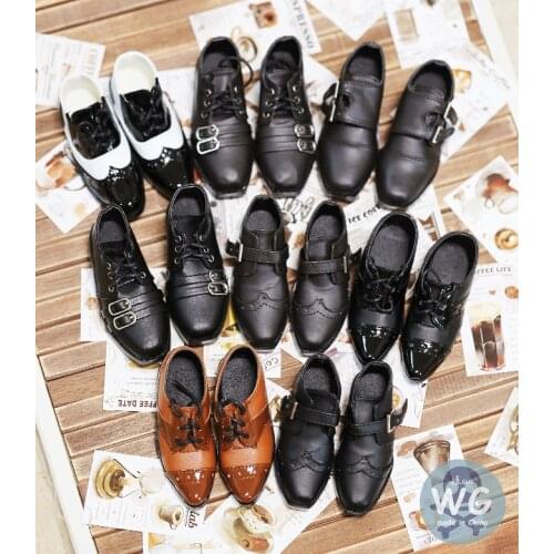 BJD Doll Shoes Large 70cm ID72/75 1/3 BJD Male Boy Girl Doll Suit Shoes Leather Shoes Refined Quality Cool Doll Accessories