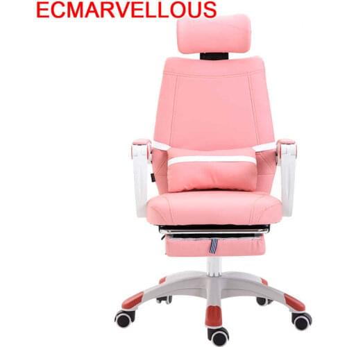Ordenador Escritorio Cadir Bureau Sedie Girl De Office Furniture Oficina Leather Computer Poltrona Cadeira Silla Gaming Chair