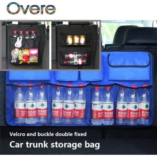 Overe Car Trunk Organizer seat Storage Bag Oxford For Fiat Punto Volkswagen VW Polo Passat B7 B8 Golf 5 6 7 Tiguan
