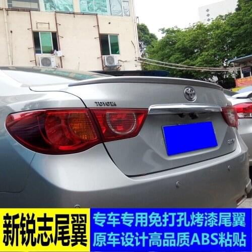 Suitable For 10-16 Modified Pressure Tail, New Ruizhi Abs Non Perforated Baking Paint Tail