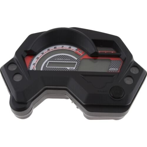 Digital LCD Motorcycle Speedometer Tachometer Gauge Meter with Backlight for Yamaha FZ16 FZ 16 Fazer