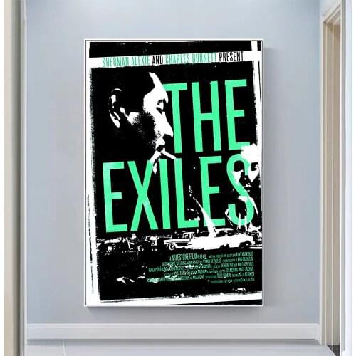 V0911 The Exiles Vintage Classic Movie Wall Silk Cloth HD Poster Art Home Decoration Gift