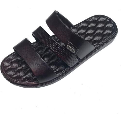 2021 Summer Casual Fashion Mens Flip Flops Beach Sandals Male Outdoor Flat Slippers Outside Non-slip Shoes Cheap