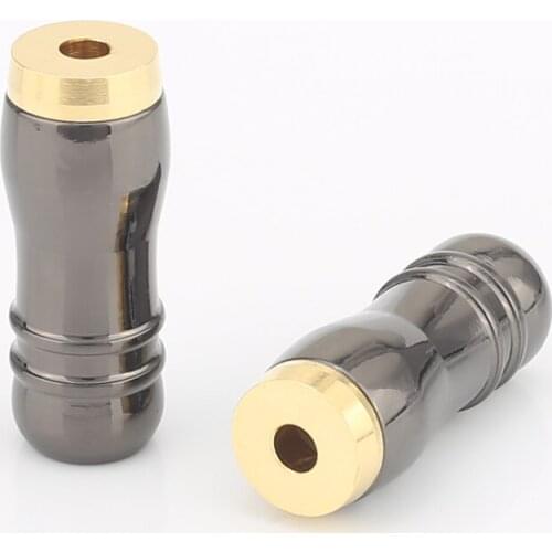 4pcs Audiocrast HP002 Gold plated 3.5MM Female Connector 3.5mm Extension cable AUX cable connector 3.5mm STEREO