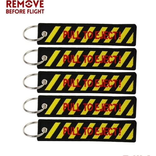 5 PCS/LOT Pull To Eject Embroidered Key Chain Fashion for Cars llaveros Key Chains Embroidery Keychain Key Fobs OEM Car Keychain