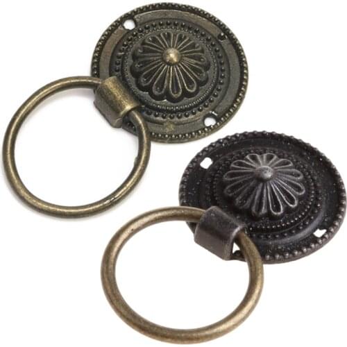 A Piece Of Retro Antique Furniture Handle Drawer Cabinet Door Handle Handle Decoration Home Hardware Accessories