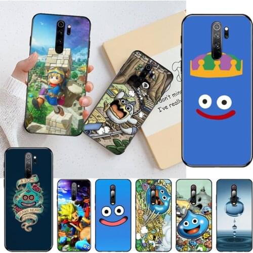 Slime Dragon Quest Phone Case for Redmi 9A 8A 7 6 6A Note 9 8 8T Pro Max Redmi 9 K20 K30 Pro
