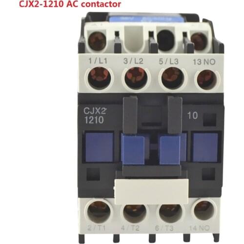 CJX2-1210 household AC contactor / CJX2-1201 AC24V AC36V AC220V AC380V