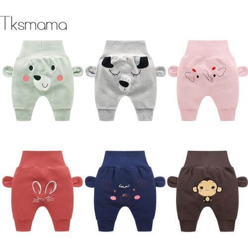 2019 New Fashion Baby Boy And Baby Girl Spring Autumn Cartoon Casual Pants Children Trousers