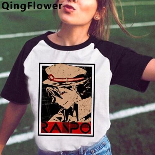 Bungou Stray Dogs Funny Cartoon T-shirt Women Graphic Harajuku 90s Anime T Shirt Kawaii Manga Unisex Tshirt Hip Hop Top Tee