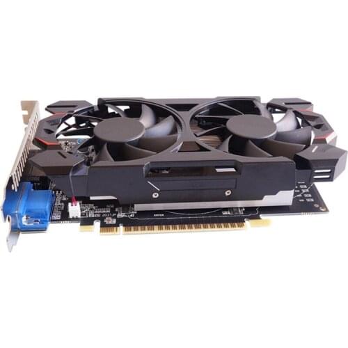 GTX1050 2G Computer Computer Graphics Car 128Bit HDMI-Compatible/DVI/VGA GDDR5 3 + 1 Phase PCIE 2.0 16X