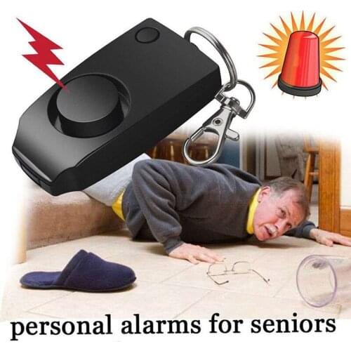 Outdoor Tools Emergency Attack Self-defense Alarm 130dB Safe Sound Anti-rape Device Keychain For Camping & Hiking