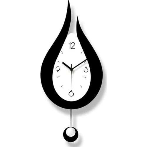 Creative Mute Modern Design Large Wall Clock Clocks for Home Kitchen Living Room Decor Battery Operated Silent