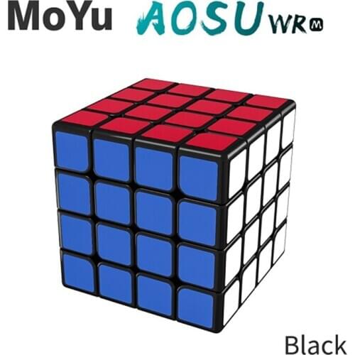 Magic cube puzzle MoYu AoSu WR WRM 4x4x4 4x4 magnetic magnet professional speed cube educational toys game toy learning adult