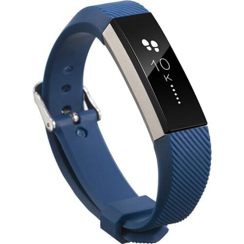 Soft Silicone Replacement Watch Band Wrist Strap For Fitbit Alta Alta HR Smart Printed Silicone Bracelet Adjustable