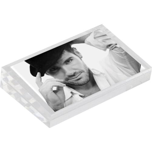 54x100mm Desk Mini Transparent Acrylic Picture Frames