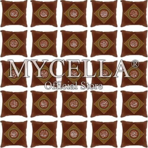 Arabic calligraphy art ideas Cushion Cover Sofa Throw Pillowcase Polyester Pillow Cover Decorative Home Decor Fundas De Cojin