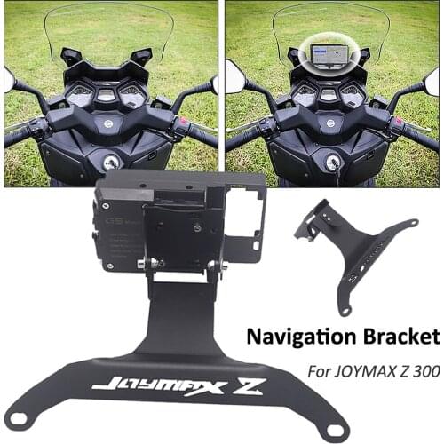 NEW Motorcycle Windshield Mount Navigation Bracket GPS For SYM JOYMAX Z 300 Smartphone Holder