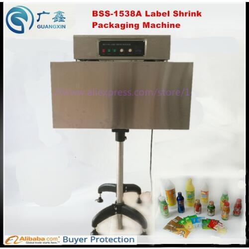 Details about BSS-1538A THERMAL LABEL SHRINK TUNNEL FOR BOTTLE LABELS 220Volt 50HZ,LABEL SHRINK PACKAGING MACHINE