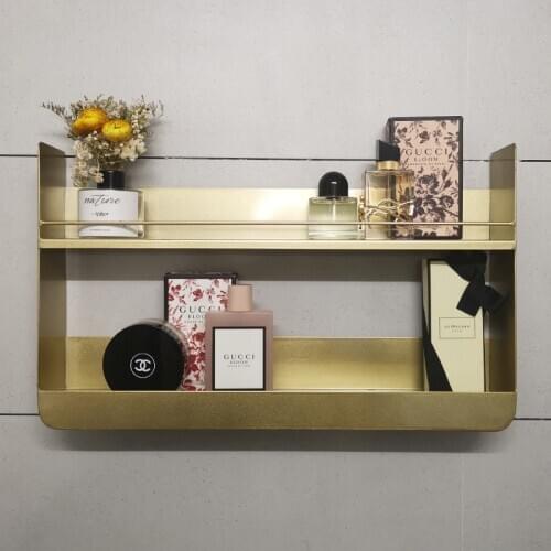 Bathroom Shelf 304 Stainless Steel Bath Shower Rack Shower Shelf Bath Holder Skin Care Storage Rack Bath Hardware Wall Mounted