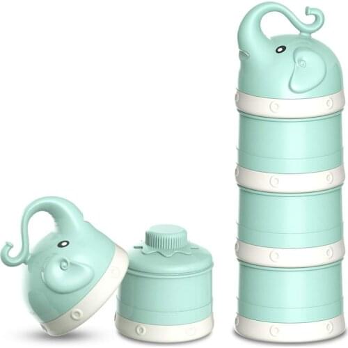 Portable Baby Food Storage Newborn Food Supplement Container Milk Powder Dispenser Outdoor Travel Childrens Snacks Box Cute New