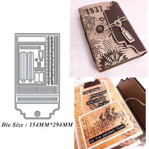 Cutting Dies Photo Album Large Loose Leaf Set DIY Mold Paper Metal Craft Dies for Card Making Cut Dies 2021 Embossing New Molds