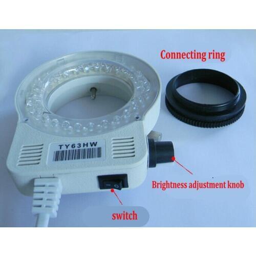 Industrial Camera Light Source LED Ring Light Source Machine Vision Light Source CCD Vision Light Source Brightness Adjustable