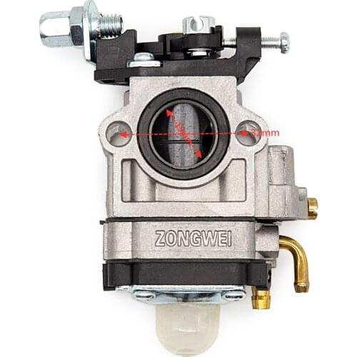 15mm Replacement Carburetor Repair Kit for Gasoline Grass Trimmer Accessories Brush Cutter 40-5 44-5 43cc 47cc 49cc 52cc Engines