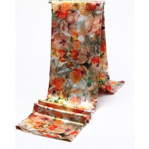 170x75cm Hot Sale New Arrival Plain Patchwork Prints Fabric Digital Printing Silk Dress Shirt Fabric Wedding HF78