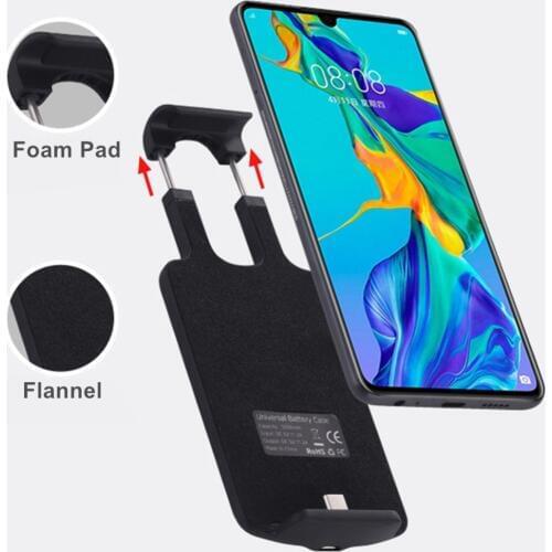 5.0-6.5 Type-C Universal Power Case For Huawei Samsung Meiz Oppo ZTE Oneplus Google Xiaomi Battery Charger Case Adjustable cover