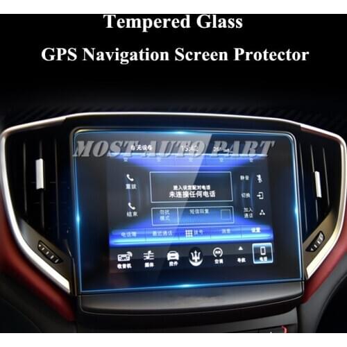 Tempered Glass GPS Navigation Screen Protector For Maserati Ghibli 2017-2019 Car Decoration Car Accesories Interior