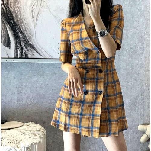 Spring and summer fashion European-style British style pattern printed dress OL elegant ladies party Vestidoes dress NS241