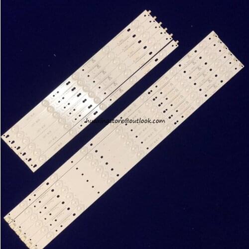 New 12 PCS/set LED backlight strip for 50put6400/60 50PUH6400 50PUF6061 500TT67 V2 500TT68 V2 CL-2K15-D2P5-500-D612-V1 R L