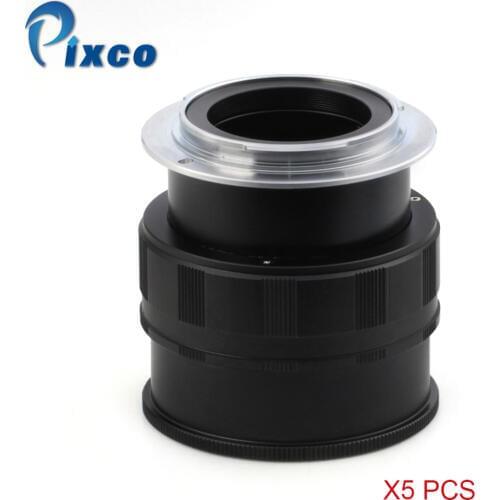 Pixco 5Pcs for M42-NEX Adjustable Macro to Infinity Lens Adapter Suit For M42 Lens to for Sony E Mount NEX Camera, Adapter Ring
