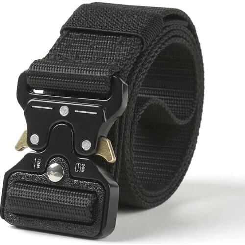 Brand Tactical Belt Men Military Nylon Belt Outdoor Combat Multifunctional Training Belts for men Equipment Paintball Belts